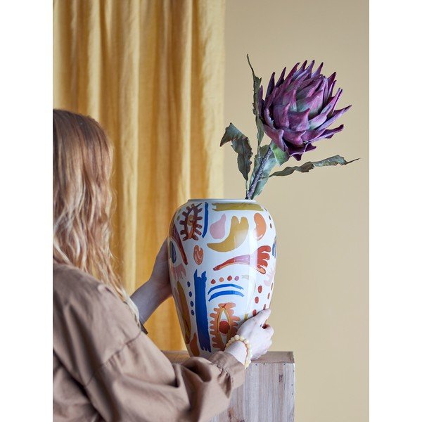 Iš akmens masės vaza (aukštis 32 cm) Horus – Bloomingville-image-1