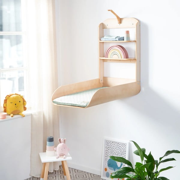 Natūralios spalvos pakabinamas persirengimo stalas Roba style - Roba-image-4