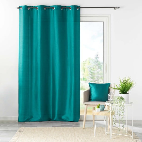 Iš mikrosatino dekoratyvinis pagalvės užvalkalas 40x40 cm Shana – douceur d'intérieur-image-1