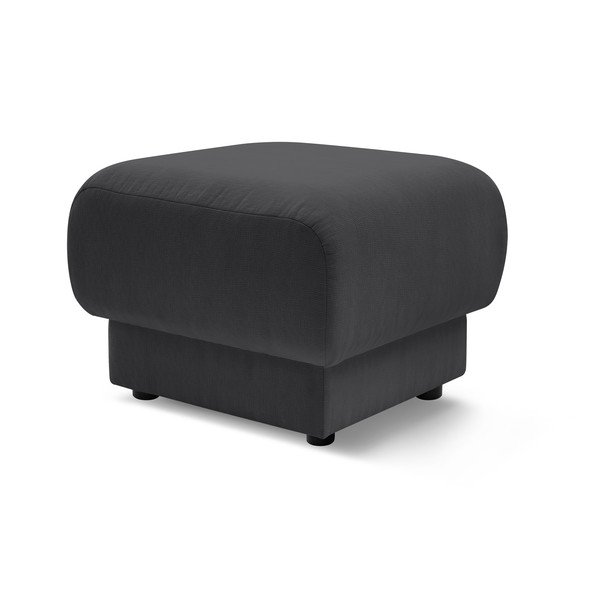 Tamsiai pilkos spalvos otomanė Bourbon - Bobochic Paris-image-3