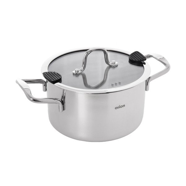 Troškintuvas iš nerūdijančio plieno su dangčiu 6,2 l Venice – Orion