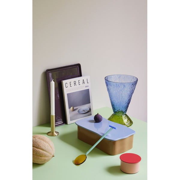 Stiklinė rankų darbo vaza Abyss - Hübsch-image-2