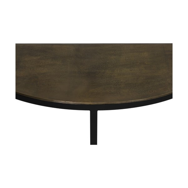 Iš metalo konsolinis staliukas bronzinės spalvos 42x100 cm Peto – Light & Living-image-2