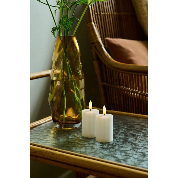 Baltos šviečiančios dekoracijos, 2 vnt. Smilla - Sirius-image-1