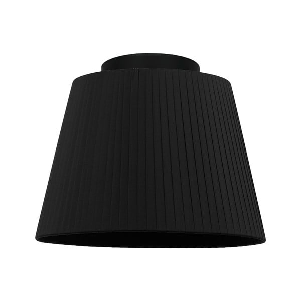 Juodas lubinis šviestuvas Sotto Luce Kami, ⌀ 24 cm
