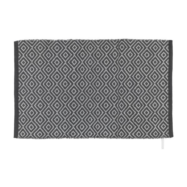 Tamsiai pilkas vonios kilimėlis Wenko Turpan, 80 x 50 cm