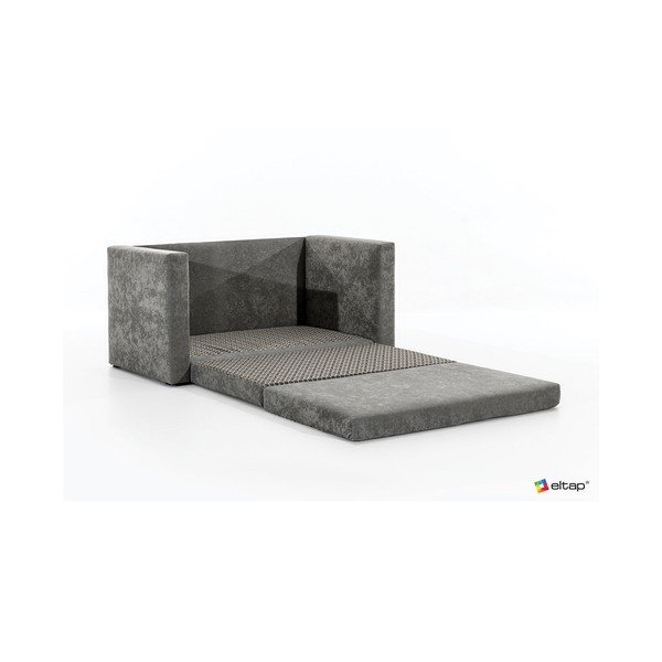 Rudos spalvos iš šenilinio audinio sulankstoma sofa 132 cm Neva – ELTAP-image-3
