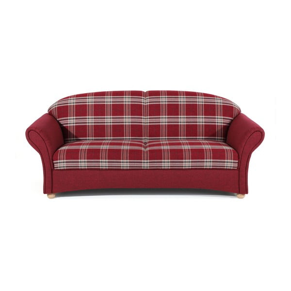Raudona pledinė sofa "Max Winzer Corona", 202 cm