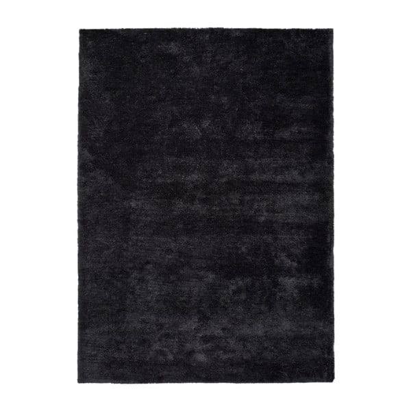 Antracito juodos spalvos kilimas Universal Shanghai Liso, 200 x 290 cm