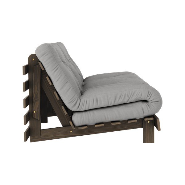 Sulankstoma sofa pilkos spalvos 160 cm Roots – Karup Design-image-4