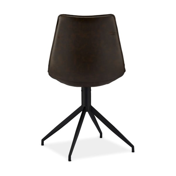 Su pasukimo funkcija valgomojo kėdės tamsiai rudos spalvos 2 vnt. Isabel – Furnhouse-image-2