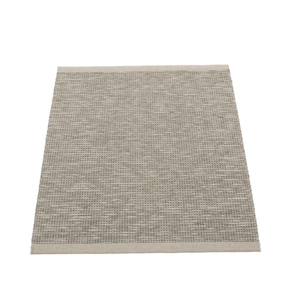 Pilkos spalvos lauko ir vidaus kilimas 70x90 cm Sam Warm Grey – Pappelina