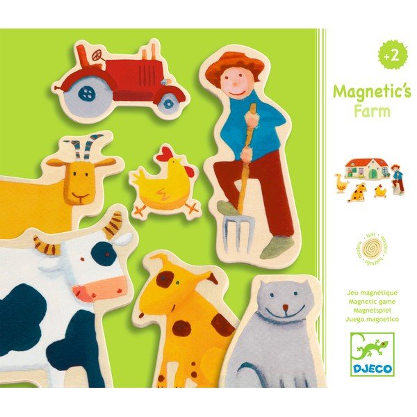 Vaikiški magnetukai Djeco farm-image-1