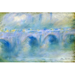 Claude Monet reprodukcija Le Pont de Waterloo, 90 x 60 cm