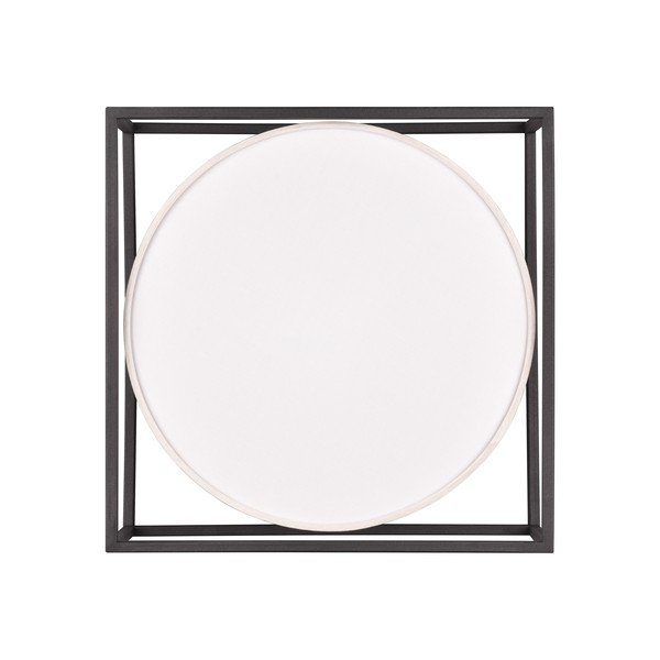 Lubinis šviestuvas matinės juodos spalvos/smėlio spalvos 30x30 cm Ross – Trio-image-2