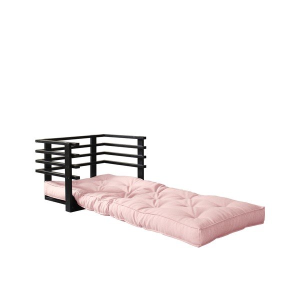Kintamas fotelis "Karup Funk Black/Pink Peonie-image-3