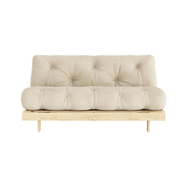 Smėlio spalvos sofa lova 160 cm Roots - Karup Design-image-3