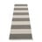 Antracito spalvos/kreminės spalvos lauko kilimas 70x225 cm Bob Charcoal Linen – Pappelina
