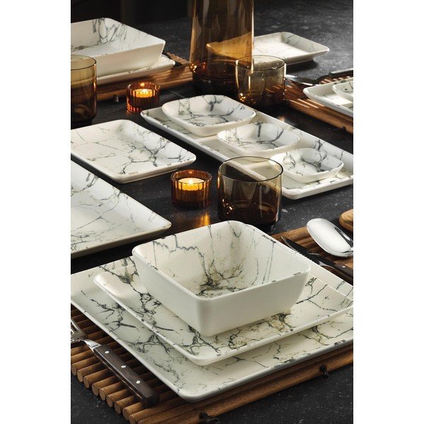 24 dalių porceliano indų rinkinys Kütahya Porselen Marble-image-1