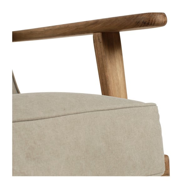 Pilkas fotelis Laureli - Côté Table-image-2