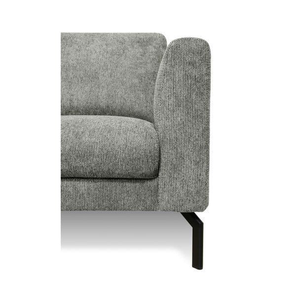 Kampinė sofa šviesiai pilkos spalvos (su kairiuoju kampu) Gomero – Scandic-image-4