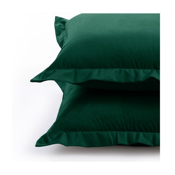 2 žali pagalvių užvalkalai AmeliaHome Side, 45 x 45 cm