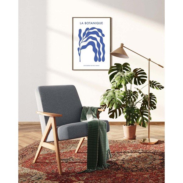 Krėslas šviesiai mėlynos spalvos Ribo – Ame Yens-image-1
