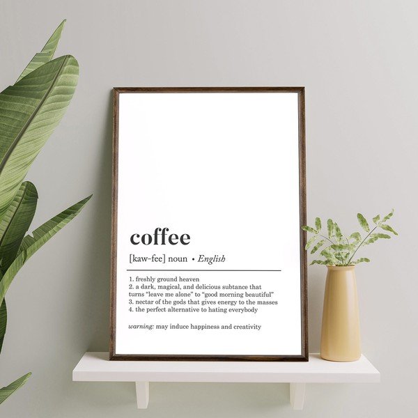 Paveikslas 50x70 cm Coffee – Wallity-image-2