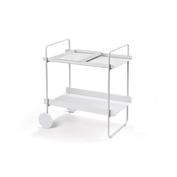 Iš metalo vežimėlis ant ratukų 40.5x61 cm A-Cocktail – Zone