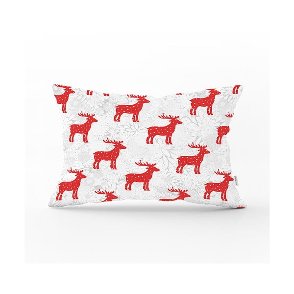 Kalėdinis pagalvės užvalkalas Minimalist Cushion Covers Santas Reindeer, 35 x 55 cm