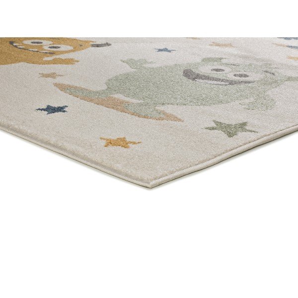 Kreminės spalvos vaikiškas kilimas 120x170 cm Beats – Universal-image-2