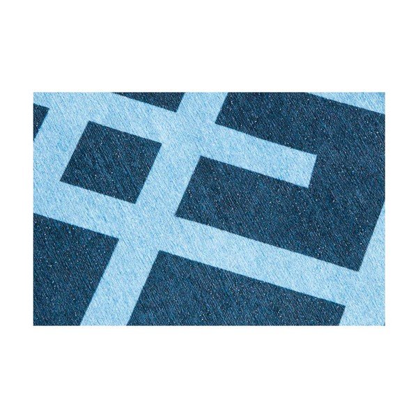 Itin patvarus virtuvinis kilimas "Webtappeti Labyrinth Blue", 60 x 220 cm-image-3