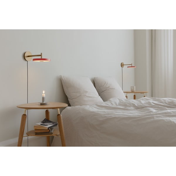 Sieninė lempa rožinės spalvos LED su pritemdymo funkcija ø 15 cm Asteria Wall Short – UMAGE-image-1