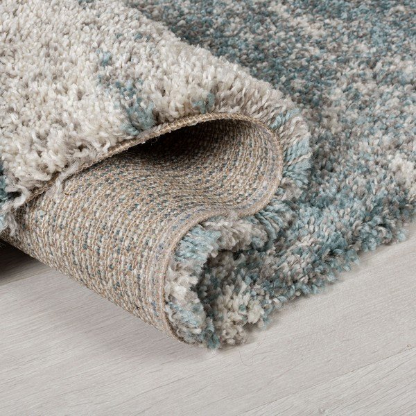 Mėlynos ir pilkos spalvos kilimas Flair Rugs Reza, 80 x 150 cm-image-1