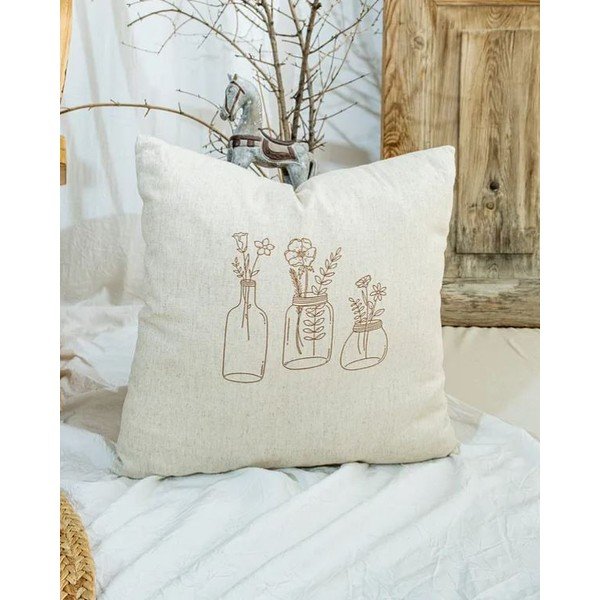 Iš medvilnės mišinio dekoratyvinis pagalvės užvalkalas 45x45 cm – Mila Home-image-2