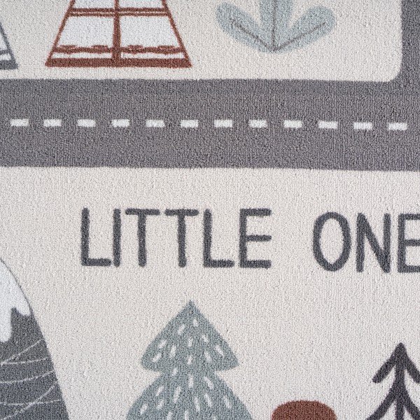 Skalbiamas kreminės spalvos vaikiškas kilimas 140x200 cm Coco 1134 – Ayyildiz Carpets-image-2