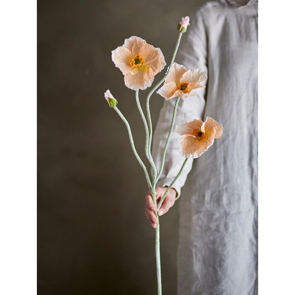 Dirbtinė gėlė (aukštis 110 cm) Poppy – Bloomingville-image-1