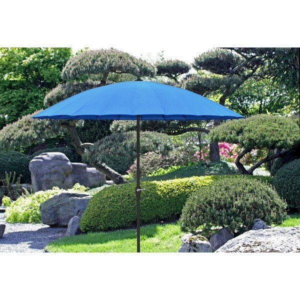 Skėtis nuo saulės mėlynos spalvos ø 255 cm – Garden Pleasure-image-2