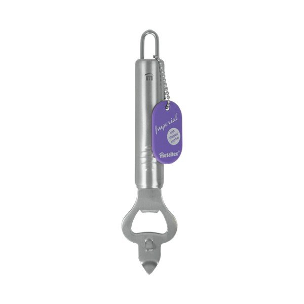 Nerūdijančio plieno butelių ir skardinių atidarytuvas Metaltex Butelio ilgis 19 cm-image-1