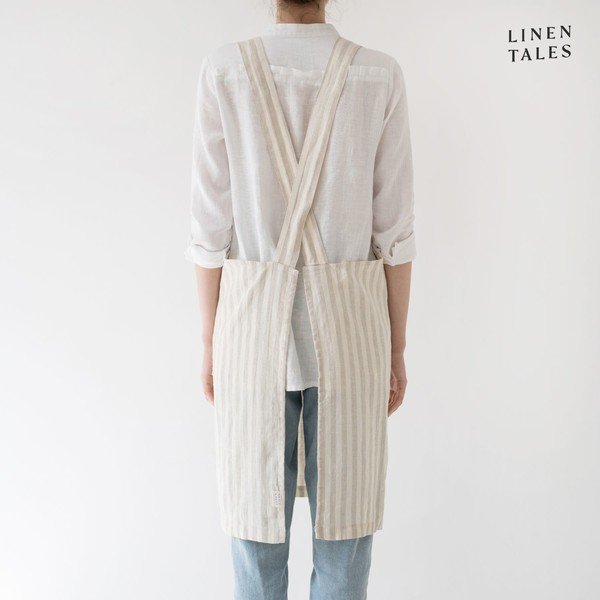 Lininė prijuostė Crossback - Linen Tales-image-2