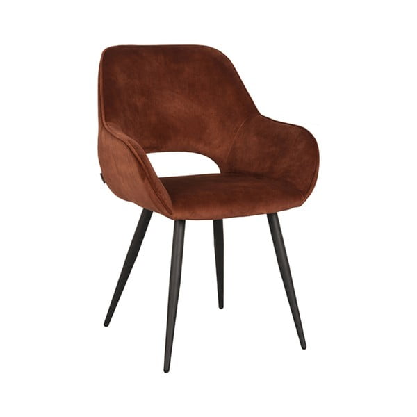 Valgomojo kėdės konjako rudos spalvos 2 vnt. Fer – LABEL51