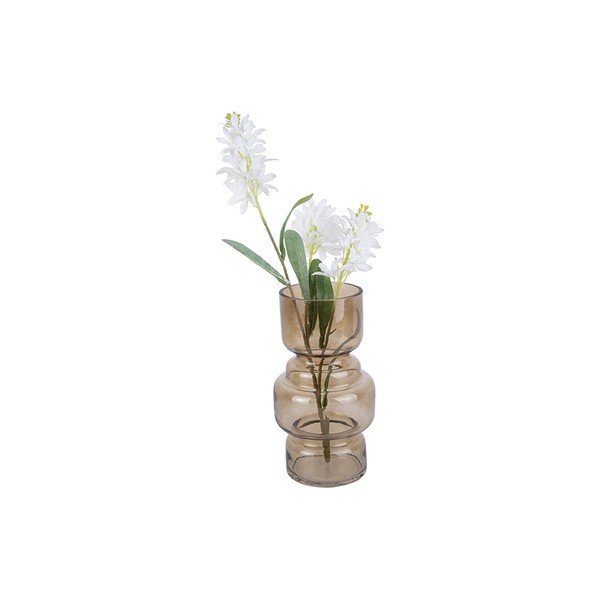 Rudos spalvos stiklo vaza PT LIVING Courtly, aukštis 25 cm-image-3