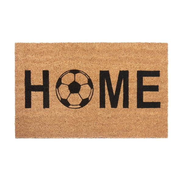 Iš kokoso pluošto grindų kilimėlis 45x75 cm Soccer – Hanse Home