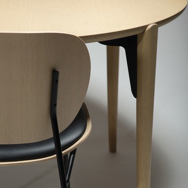 Apvalios formos valgomojo stalas iš ąžuolo ø 122 cm Paragon – DAN-FORM Denmark-image-1