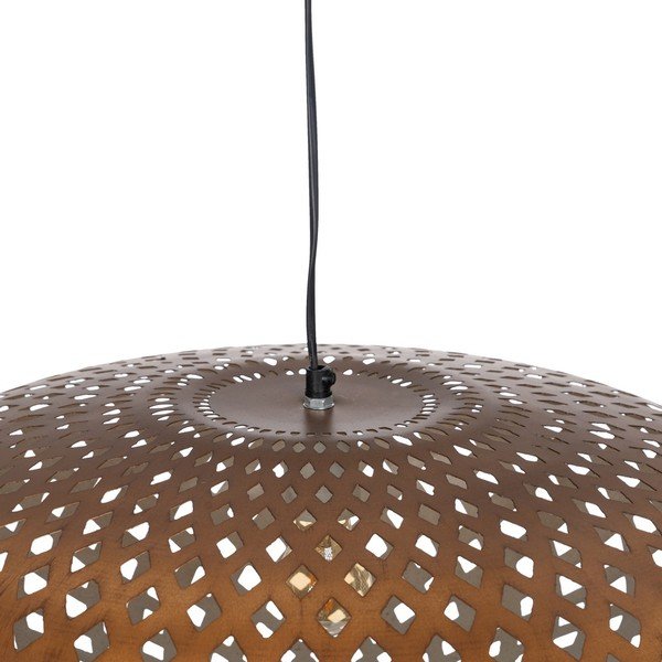 Kabantis šviestuvas auksinės spalvos ø 56 cm su metaliniu gaubtu – Ixia-image-4