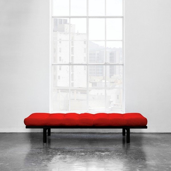 Sofa "Karup Pace" juoda/raudona-image-3