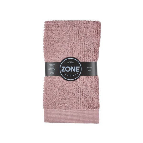 Rožinis rankšluostis Zone Classic, 50 x 100 cm-image-1