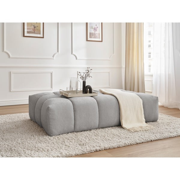 Taburetė šviesiai pilkos spalvos Everest – Bobochic Paris-image-1