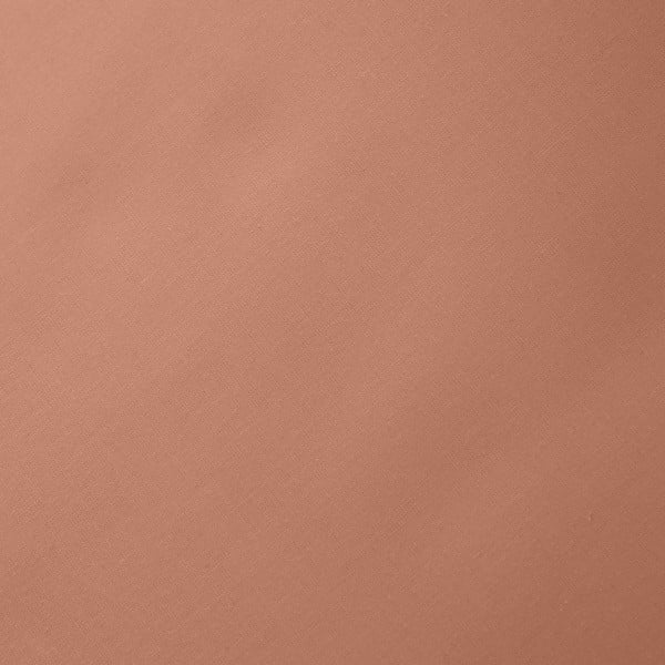 Terakotos spalvos iš medvilninio perkelio paklodė su guma 90x190 cm Cotton Percale – Bianca-image-4