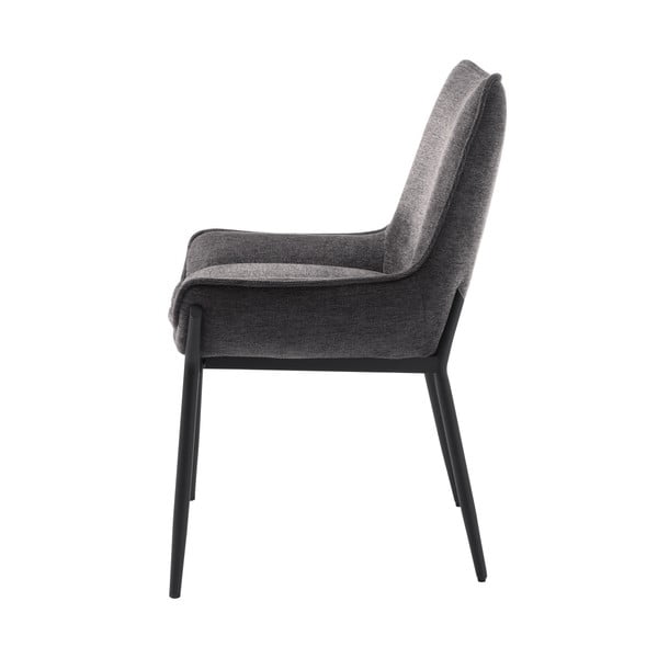 Valgomojo kėdė tamsiai pilkos spalvos Calgary – Unique Furniture-image-3
